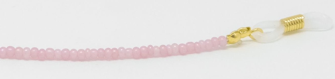 0100822-Cordão Miçanga Pequena Rose FLAG 9 - Contém 3 Peças  - ENTREGA IMEDIATA  - PRODUTO EM PROMOÇÃO