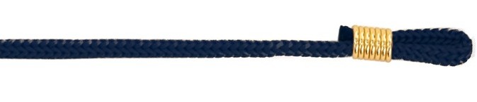 0101050-Cordão Polipropileno Sem/Silicone Azul - Contém 100 Peças  - ENTREGA IMEDIATA