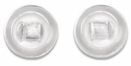 0200500H-Plaqueta Silicone ParafusoRedonda 9mm - Contém 100 Peças  - ENTREGA IMEDIATA