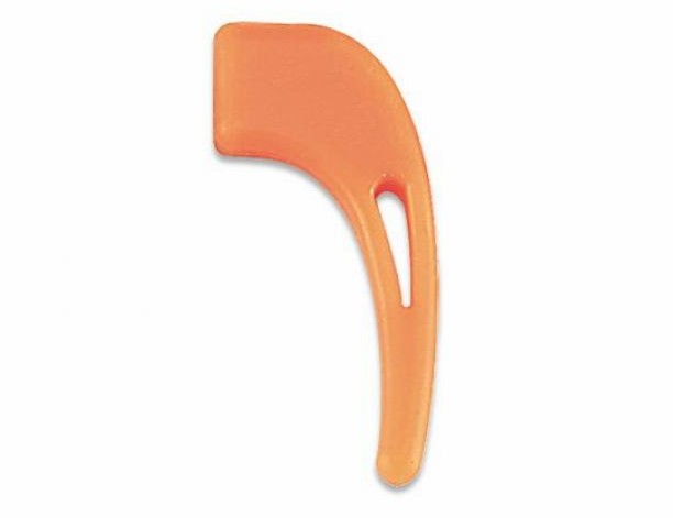 0201387-Stopper Silicone Grande Laranja FLAG E - Contém 3 Pares  - ENTREGA IMEDIATA