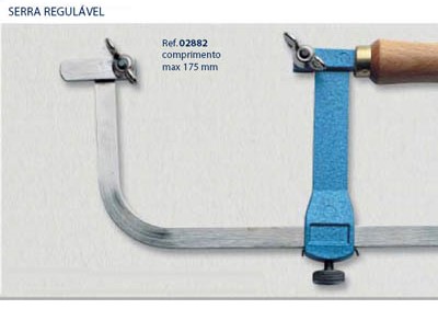 0202882-Serra Regulável FLAG 9 - Contém 1 Peça  - ENTREGA IMEDIATA  - PRODUTO EM PROMOÇÃO