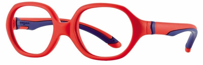 0215718-Armação Active Soft 40x15 Vermelho/Azul C/Estj e Cordão - Contém 1 Peça  - ENTREGA IMEDIATA