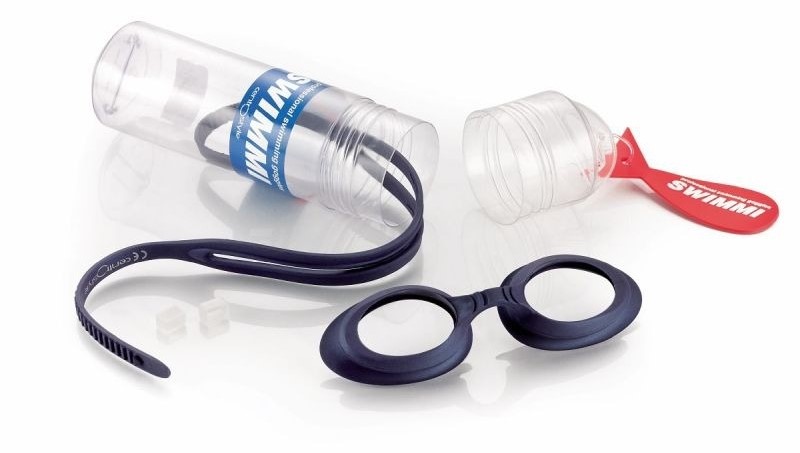 0255025-Estojo Natação Swimmi Soft Médio Frontal Banda Silicone - Contém 1 Peça  - ENTREGA IMEDIATA