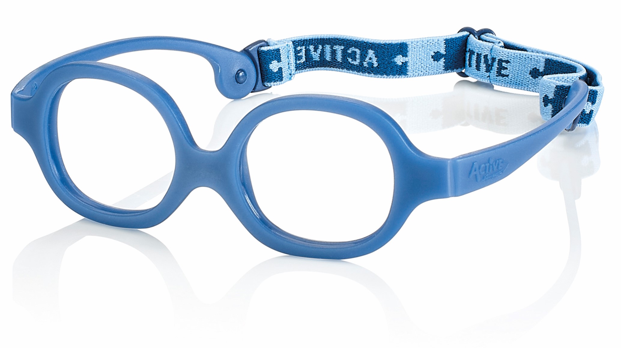 02F602000000000-Armação Active NewBorn 39X14 Azul Azul FLAG E - Contém 1 Peça  - SOB ENCOMENDA