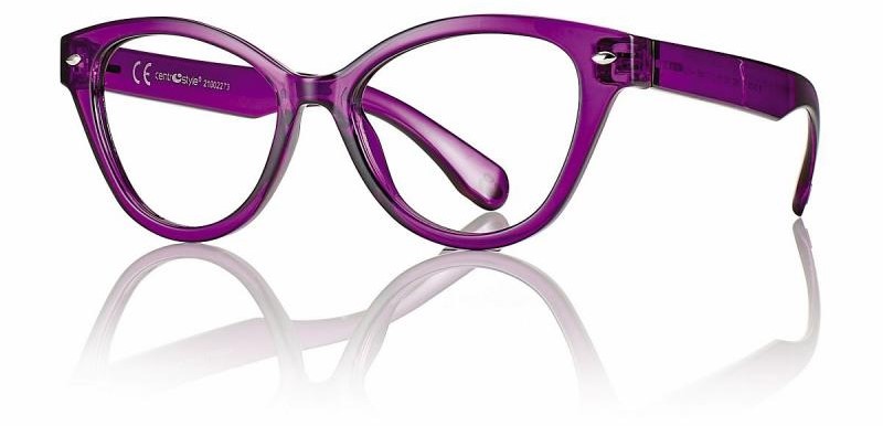 02R043351060200-Óculos Leitura [02] Gatinho Roxo +2,00 R043351060200 FLAG 9 - Contém 1 Peça  - ENTREGA IMEDIATA  - PRODUTO EM PROMOÇÃO