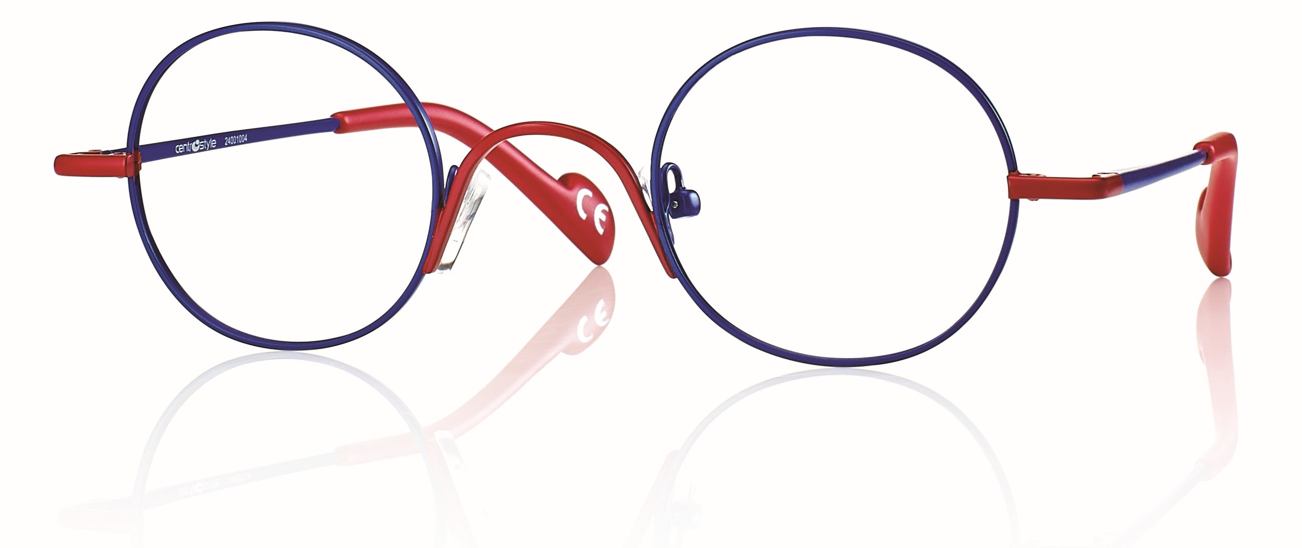 02R057444142150B-Óculos Leitura [02] Jazz_Redondo Azul/Vermelho +1,50 Filtro Azul FLAG 9 - Contém 1 Peça  - ENTREGA IMEDIATA  - PRODUTO EM PROMOÇÃO